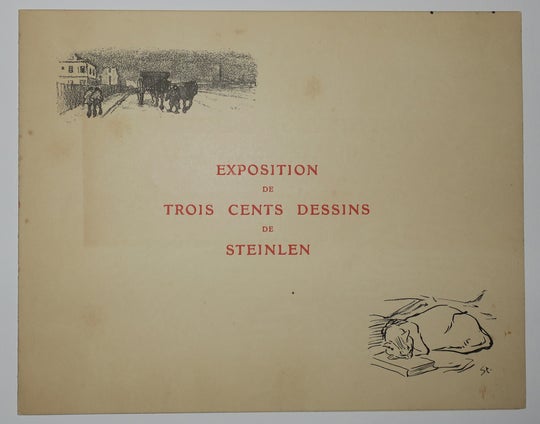 Exposition de 300 Dessins (1910) (C 724)