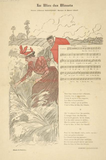 Le Bleu des Bleuets by Edmond Haraucourt (Sep. 25, 1892)