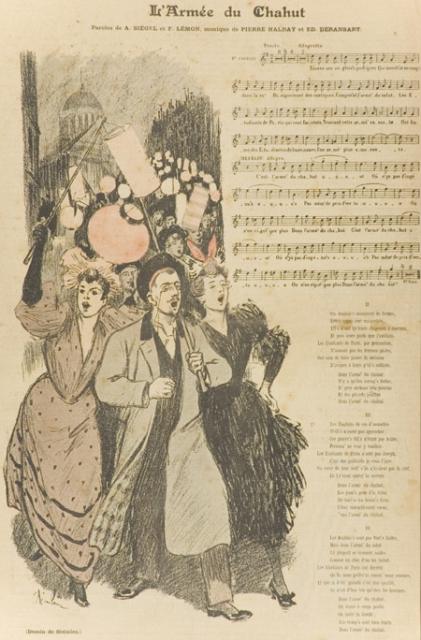 L'Armee du Chahut by A. Siegel (May 21, 1893)
