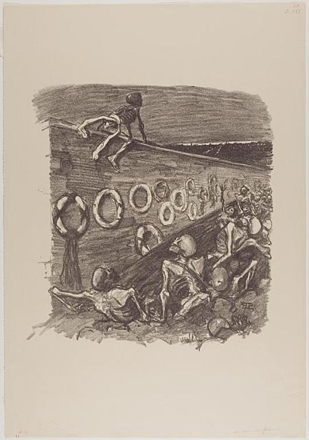 Au Mur Des Federes (1894) (C 153)
