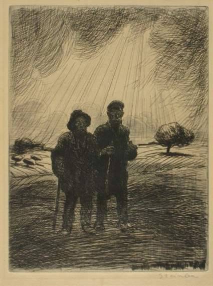 Les Trimardeurs (Private Collection, U.S.)