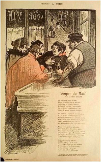 Souper du Mac by Aristide Bruant (Mar. 24, 1895)