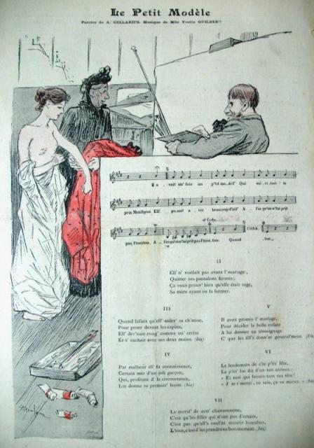 Le Petit Modele (Oct. 30, 1892)