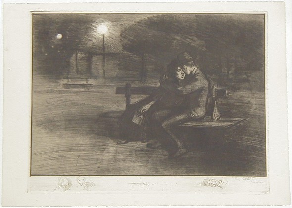 Amoureux Sur Un Banc (1902) (C 71) (2nd state)