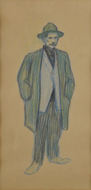 Portrait d'Homme En Pied (Delorme & Collin du Bocage auction, June 17, 2011)