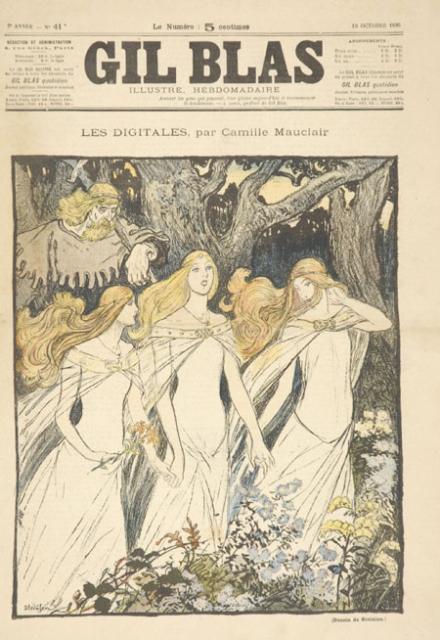 Les Digitales by Camille Mauclair (Oct. 13, 1895)