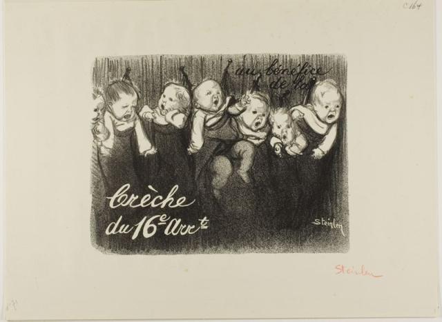 Au Benefice de la Creche du 16e Arrondissement (1895) (C 164) (Private collection, U.S.)