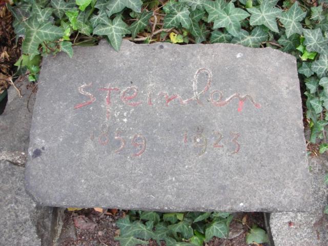 Steinlen tomb, Cimitiere St. Vincent, Paris