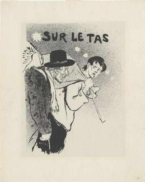 Sur Le Tas (1893) (C 426) (1st state) (Collection of the Gemeentemuseum Den Haag)