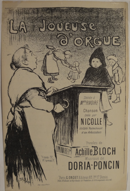 La Joueuse D'Orgue (1894) (C 449) (2nd state) (Private collection, U.S.)