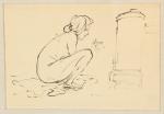 Girl in front of heater (Material Culture auction, May 3, 2015)