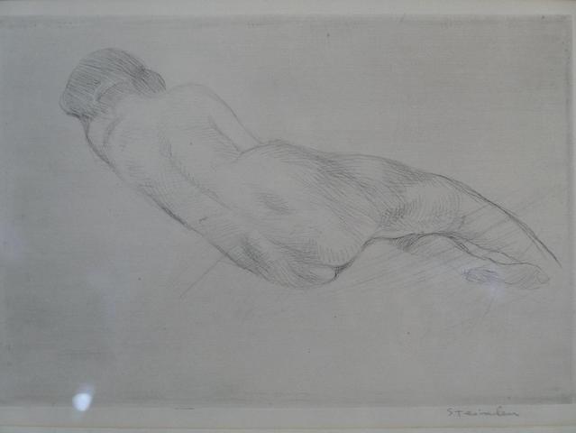 Nude etching