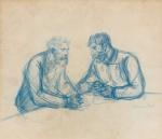 Deux Hommes Conversant (Millon auction, June 23, 2011)